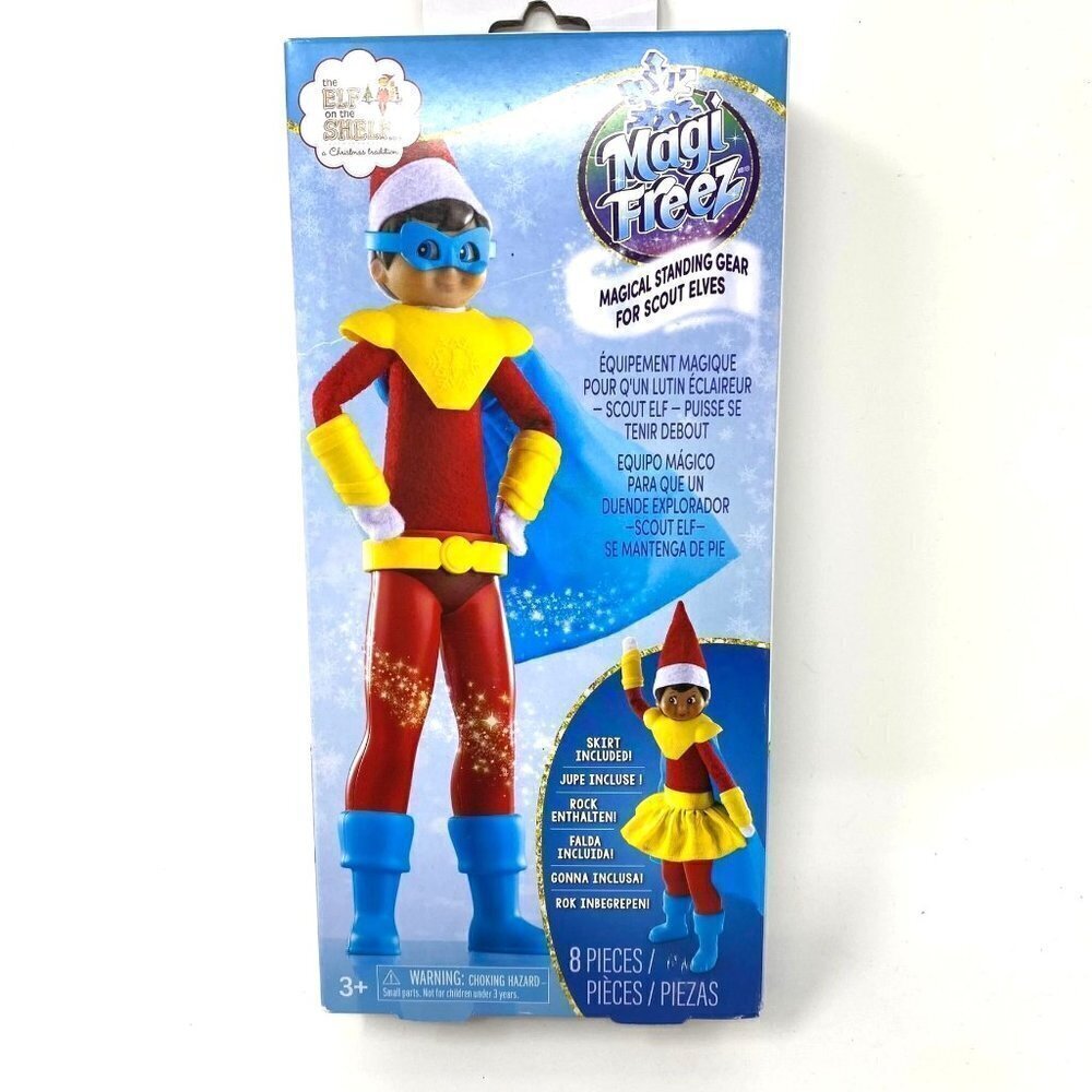 Elf On The Shelf MagiFreez® Polar Power Hero Set Magically Standing Gear